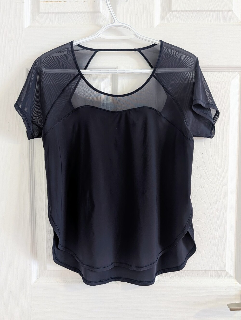 Lululemon Anew Short Sleeve Tee Midnight Navy No Size Tag - 6